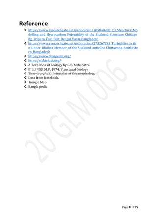 Geological Field Report on Sitakund Anticline | PDF