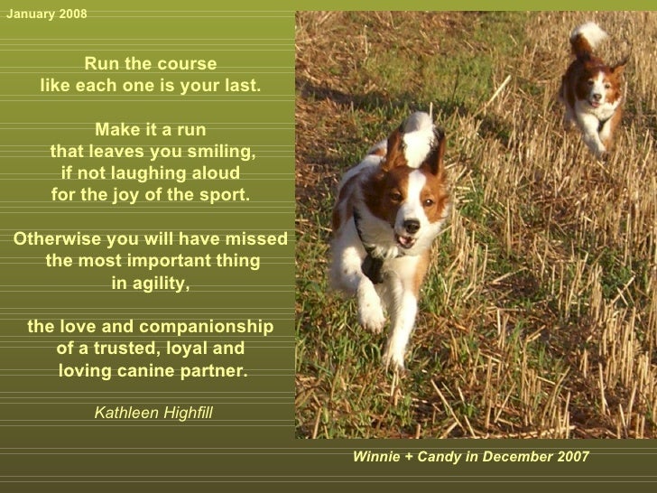 AGILITY Quotes & Photo of the Month