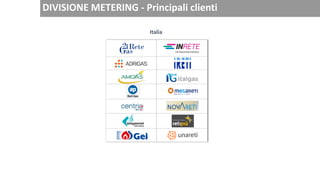 DIVISIONE METERING - Principali clienti
Italia
 