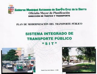 Sistema Integrado de Transporte Público - documento completo
