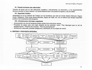 Sistema Integrado de Transporte Público - documento completo | PDF