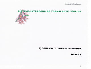 Sistema Integrado de Transporte Público - documento completo | PDF