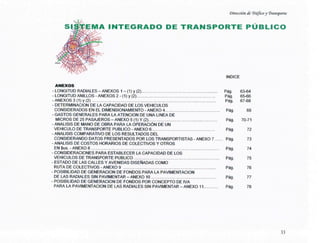 Sistema Integrado de Transporte Público - documento completo | PDF