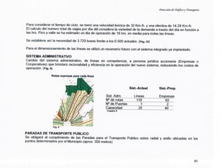 Sistema Integrado de Transporte Público - documento completo | PDF