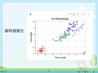 資料視覺化
26
 