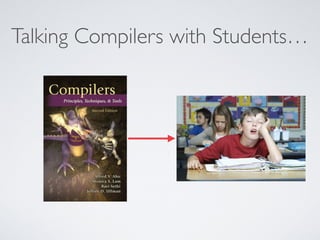 Talking Compilers with Students…
 