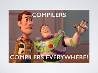 COMPILERS
COMPILERS EVERYWHERE!
 