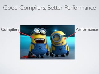 PerformanceCompilers
Good Compilers, Better Performance
 