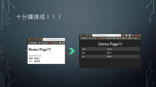 十分鐘速成！！！
 