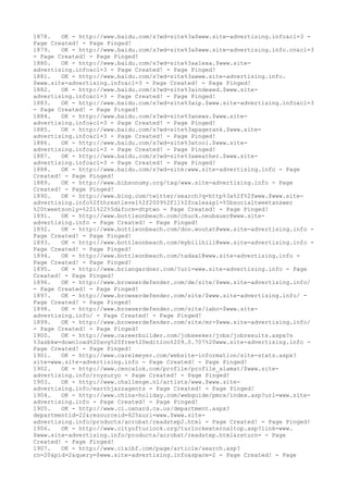 1878. OK - http://www./s?wd=site%3a$www.site-advertising.info&cl=3 -
Page Created! - Page Pinged!
1879. OK - http://www./s?wd=site%3a$www.site-advertising.info.cn&cl=3
- Page Created! - Page Pinged!
1880. OK - http://www./s?wd=site%3aalexa.$www.site-
advertising.info&cl=3 - Page Created! - Page Pinged!
1881. OK - http://www./s?wd=site%3awww.site-advertising.info.
$www.site-advertising.info&cl=3 - Page Created! - Page Pinged!
1882. OK - http://www./s?wd=site%3aindexed.$www.site-
advertising.info&cl=3 - Page Created! - Page Pinged!
1883. OK - http://www./s?wd=site%3aip.$www.site-advertising.info&cl=3
- Page Created! - Page Pinged!
1884. OK - http://www./s?wd=site%3anews.$www.site-
advertising.info&cl=3 - Page Created! - Page Pinged!
1885. OK - http://www./s?wd=site%3apagerank.$www.site-
advertising.info&cl=3 - Page Created! - Page Pinged!
1886. OK - http://www./s?wd=site%3atool.$www.site-
advertising.info&cl=3 - Page Created! - Page Pinged!
1887. OK - http://www./s?wd=site%3aweather.$www.site-
advertising.info&cl=3 - Page Created! - Page Pinged!
1888. OK - http://www./s?wd=site:www.site-advertising.info - Page
Created! - Page Pinged!
1889. OK - http://www.bibsonomy.org/tag/www.site-advertising.info - Page
Created! - Page Pinged!
1890. OK - http://www.bing.com/twitter/search?q=http%3a%2f%2fwww.$www.site-
advertising.info%2fthreatlevel%2f2009%2f11%2fcalea&p1=%5bsocialtweetanswer
%20tweetsonly=%221%22%5d&form=dtptwo - Page Created! - Page Pinged!
1891. OK - http://www.bottleonbeach.com/chuck.neubauer@www.site-
advertising.info - Page Created! - Page Pinged!
1892. OK - http://www.bottleonbeach.com/don.woutat@www.site-advertising.info -
Page Created! - Page Pinged!
1893. OK - http://www.bottleonbeach.com/mybillhill@www.site-advertising.info -
Page Created! - Page Pinged!
1894. OK - http://www.bottleonbeach.com/tadaa1@www.site-advertising.info -
Page Created! - Page Pinged!
1895. OK - http://www.briangardner.com/?url=www.site-advertising.info - Page
Created! - Page Pinged!
1896. OK - http://www.browserdefender.com/de/site/$www.site-advertising.info/
- Page Created! - Page Pinged!
1897. OK - http://www.browserdefender.com/site/$www.site-advertising.info/ -
Page Created! - Page Pinged!
1898. OK - http://www.browserdefender.com/site/labo-$www.site-
advertising.info/ - Page Created! - Page Pinged!
1899. OK - http://www.browserdefender.com/site/mr-$www.site-advertising.info/
- Page Created! - Page Pinged!
1900. OK - http://www.careerbuilder.com/jobseeker/jobs/jobresults.aspx?s
%3asbkw=download%20avg%20free%20edition%209.0.707%20www.site-advertising.info -
Page Created! - Page Pinged!
1901. OK - http://www.carelmeyer.com/website-information/site-stats.aspx?
site=www.site-advertising.info - Page Created! - Page Pinged!
1902. OK - http://www.cencalok.com/profile/profile_alamat/$www.site-
advertising.info/roysuryo - Page Created! - Page Pinged!
1903. OK - http://www.challenge.nl/artists/www.$www.site-
advertising.info/earthjazzagents - Page Created! - Page Pinged!
1904. OK - http://www.china-holiday.com/webguide/pmcx/index.asp?url=www.site-
advertising.info - Page Created! - Page Pinged!
1905. OK - http://www.ci.oxnard.ca.us/department.aspx?
departmentid=22&resourceid=625&url=www.$www.site-
advertising.info/products/acrobat/readstep2.html - Page Created! - Page Pinged!
1906. OK - http://www.cityofturlock.org/turlockexternaltop.asp?link=www.
$www.site-advertising.info/products/acrobat/readstep.html&return= - Page
Created! - Page Pinged!
1907. OK - http://www.cixibf.com/page/article/search.asp?
rn=20&pid=2&query=$www.site-advertising.info&space=2 - Page Created! - Page
 