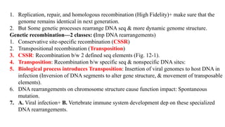 Transpositional Function Site-Specific Recombination OF MOLECULER GENETICS.pptx