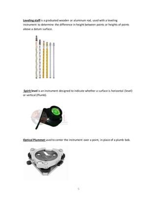 Fieldwork 1 (leveling) | DOCX
