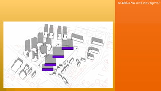 בדיקת נפח בניה של כ -400  יח / 