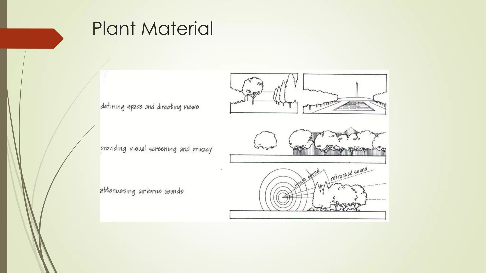 Plant Material
 
