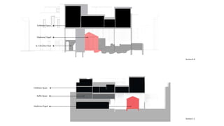 SectionB-B
SectionC-C
ExhibitionSpace
Madonna Chapel
St.Columba’s Ruin
Exhibition Space
BufferSpace
Madonna Chapel
 