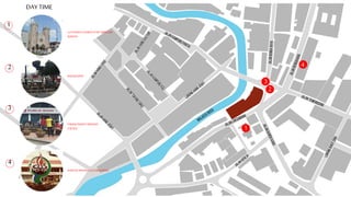 3
4
2
1
DAY TIME
4
1
2
3
A CATHOLICCHURCHTHATSERVE ON
SUNDAY
PIGEON SPOT
TAKINGPHOTOAROUND
THE SITE
SHOPOF INDIANCULTURALFOOD
 