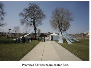 Promises full view from center field. 