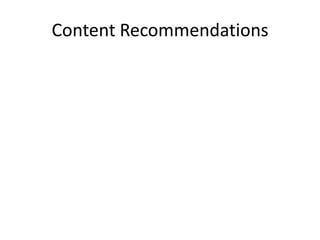 Content Recommendations

 