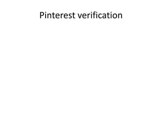 Pinterest verification

 