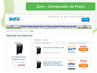 Zura – Comparador de Preço 
