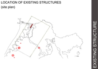 EXISTING STRUCTURE

LOCATION OF EXISTING STRUCTURES
(site plan)

 