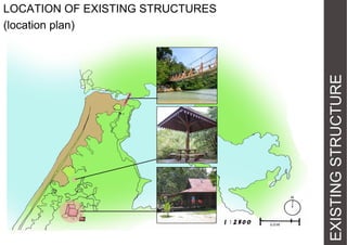 EXISTING STRUCTURE

LOCATION OF EXISTING STRUCTURES
(location plan)

 