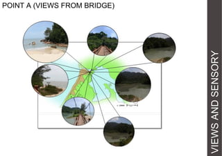 VIEWS AND SENSORY

POINT A (VIEWS FROM BRIDGE)

 