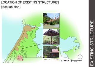 EXISTINGSTRUCTURE
LOCATION OF EXISTING STRUCTURES
(location plan)
 