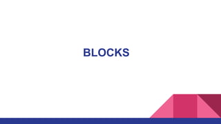 BLOCKS