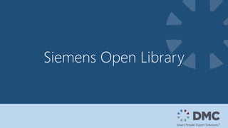 Siemens Open Library
 
