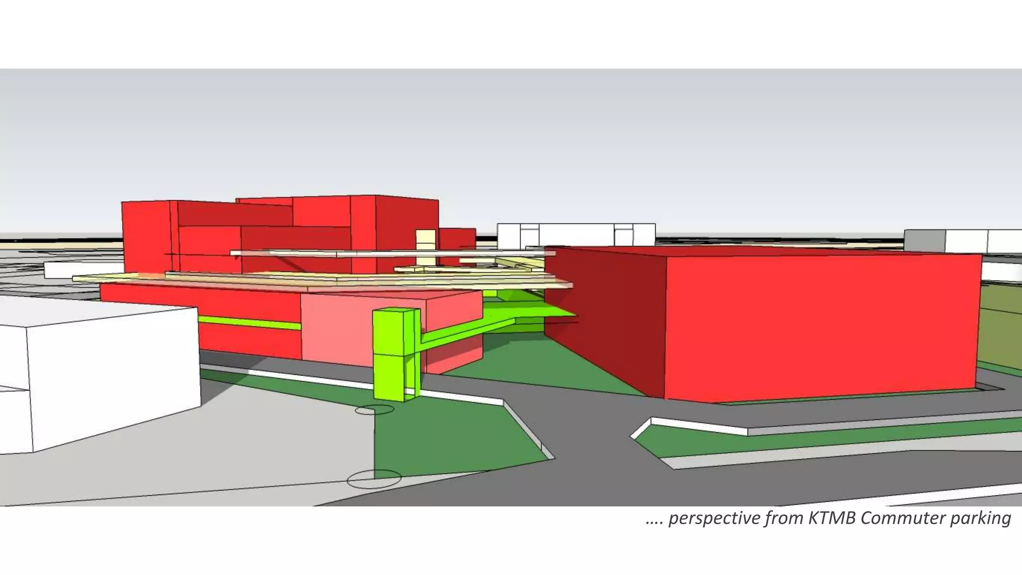 …. perspective from KTMB Commuter parking
 