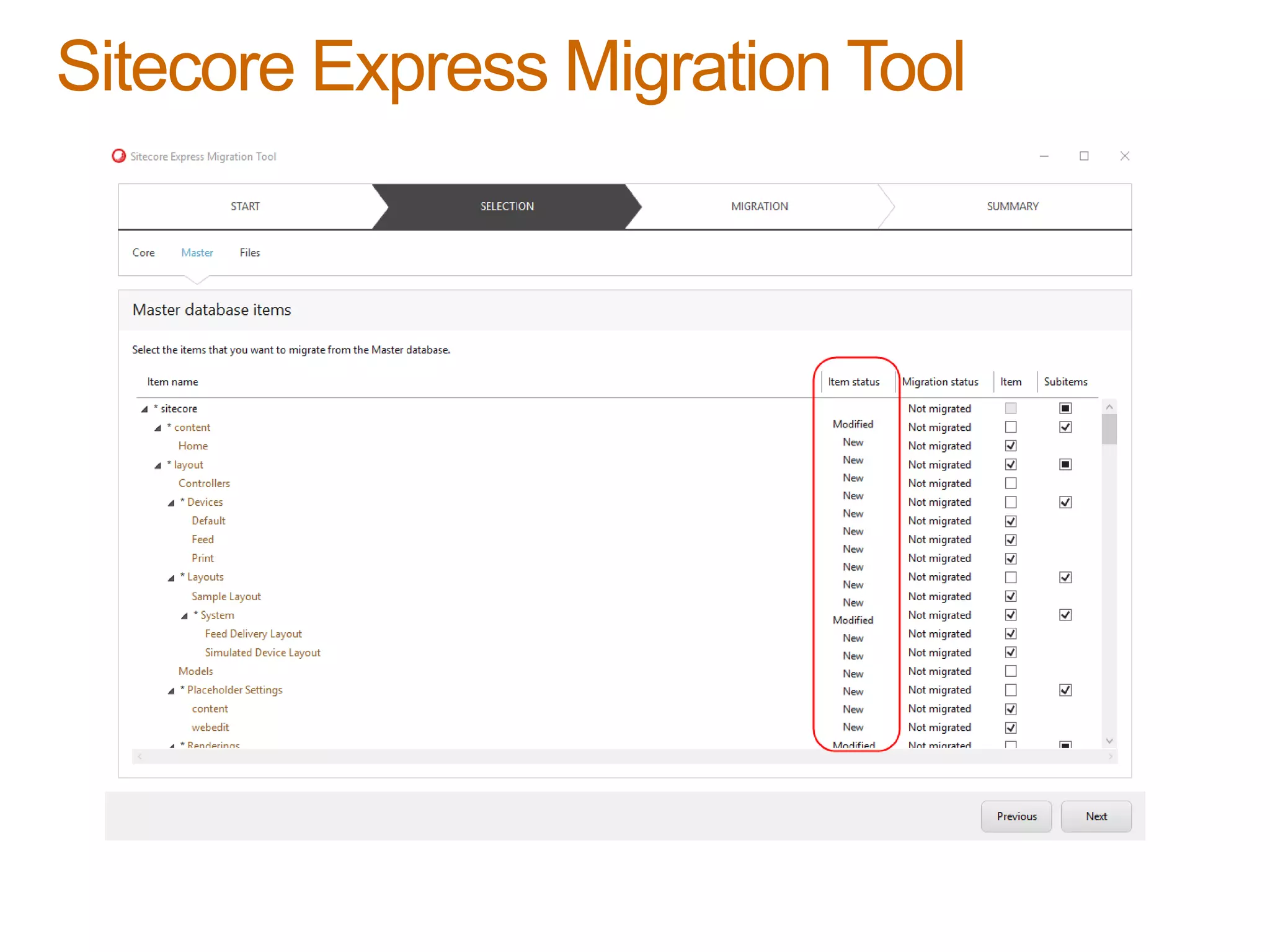 Sitecore Express Migration Tool
 