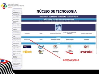 NÚCLEO DE TECNOLOGIA




       SECRETARIA DA EDUCAÇÃO
  Coordenadoria de Gestão da Educação Básica




                              ACESSA ESCOLA
 
