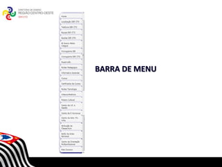 BARRA DE MENU




     SECRETARIA DA EDUCAÇÃO
Coordenadoria de Gestão da Educação Básica
 