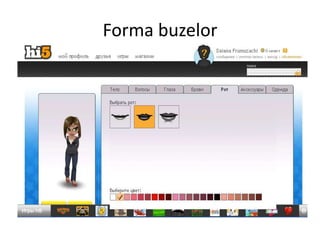 Forma buzelor
 