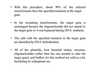 Site Directed Mutagenesis (SDM).pptx