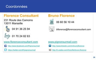 Tarif statistiques synthétiques
• Frais d'ouverture de compte (BAT compris) :
75 € HT par tag
• Rapport d'analyse
300 € HT par tag et par rapport
Si vous envoyez plusieurs campagnes avec le même tag,
l'extraction synthétique cumulera les ouvertures de toutes les
campagnes
Si vous voulez différencier des campagnes, des filiales, etc…
plusieurs tags seront nécessaires
26
 