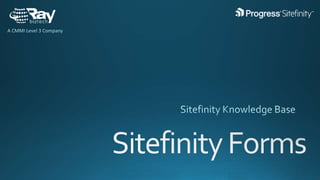 Sitefinity forms