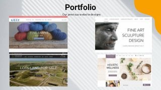 Portfolio
Our previous website designs
 