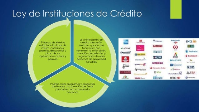 Instituciones De Credito Sistema Financiero Mexicano - creditolanderp