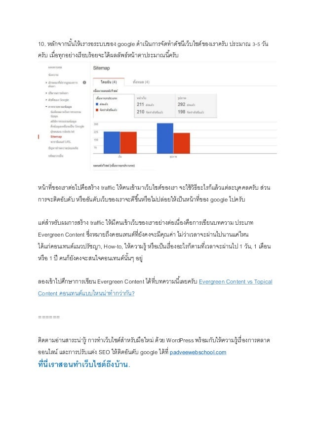 ว ธ ส ง site map ให google บนเว บ wordpress