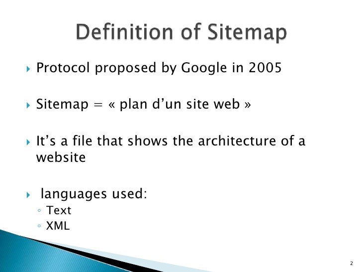 sitemaps