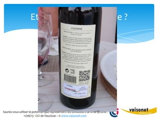 Saurez-vous utiliser le potentiel que représentent les utilisateurs de smartphone ?
11/06/13 - CCI de Vaucluse – © www.vaisonet.com
Et le marketing mobile ?
 