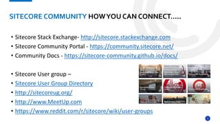 Sitecore Tech Stack Siteocre Sxa and Solr - Sitecore User Group Bangalore - | PPT