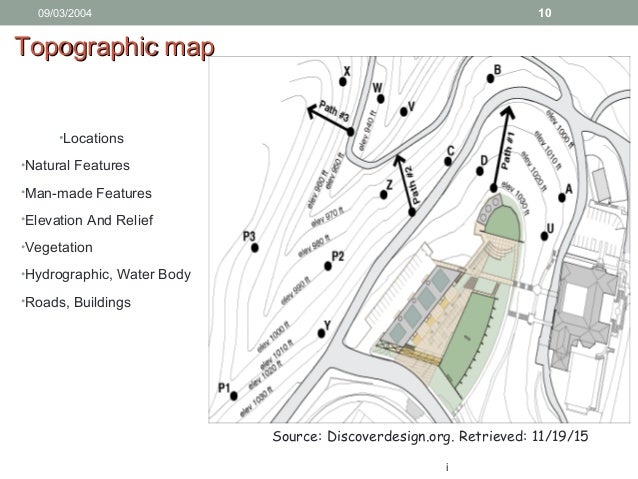 What Does A Topographic Map Show Hunter Ed Site Planning