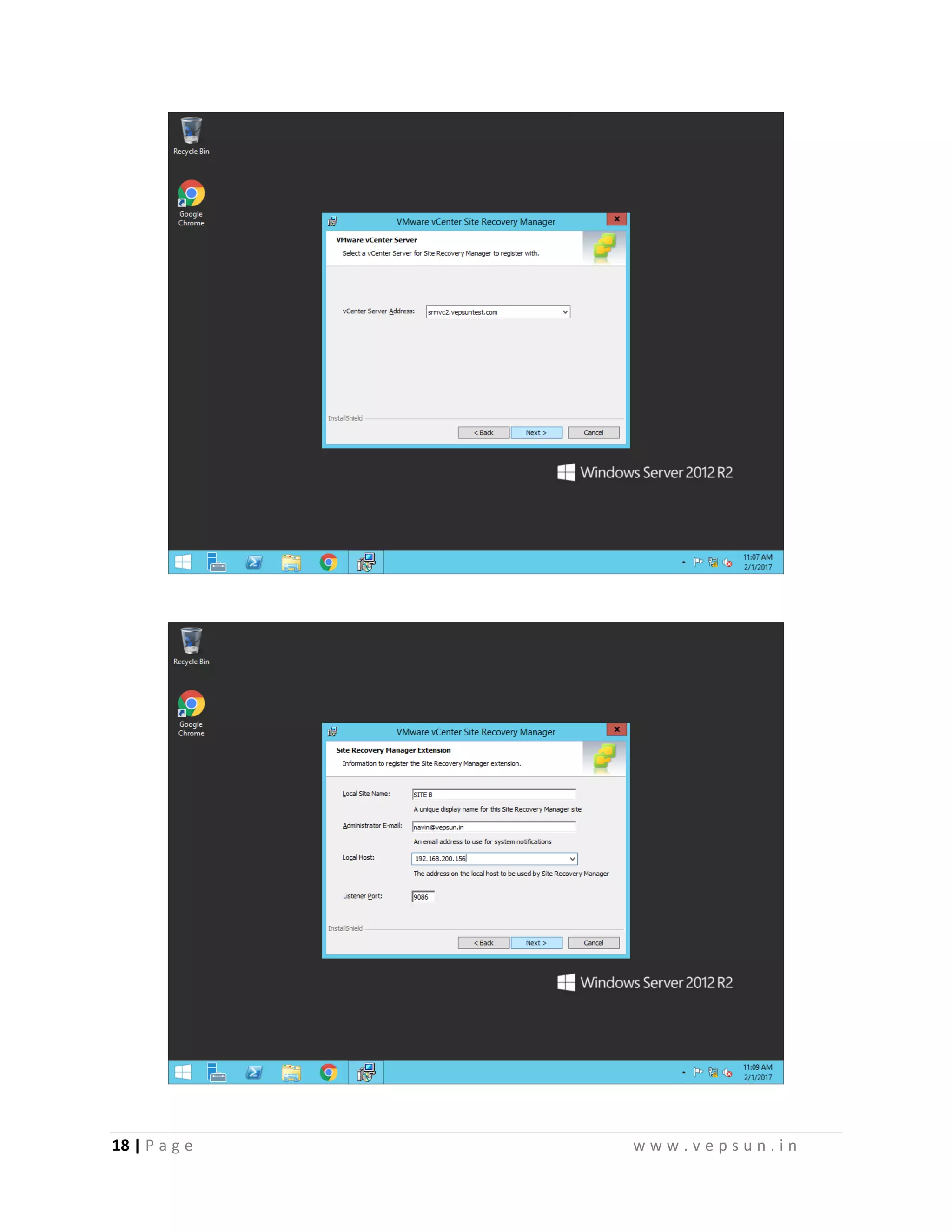 18 | P a g e w w w . v e p s u n . i n
 