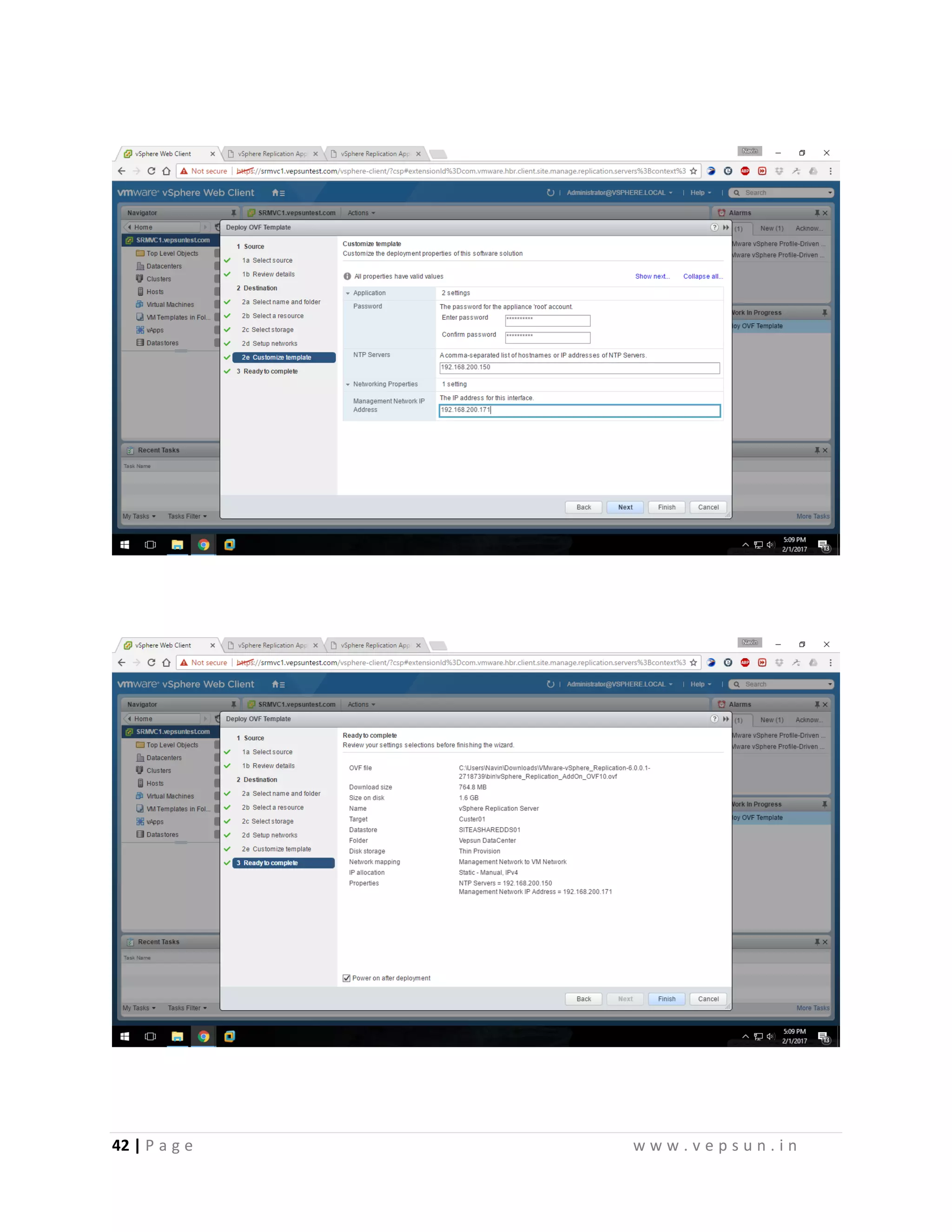 42 | P a g e w w w . v e p s u n . i n
 