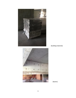 9 
(building materials) 
(beams)  