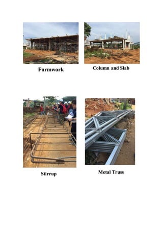 Formwork
Metal TrussStirrup
s
Column and Slab
 