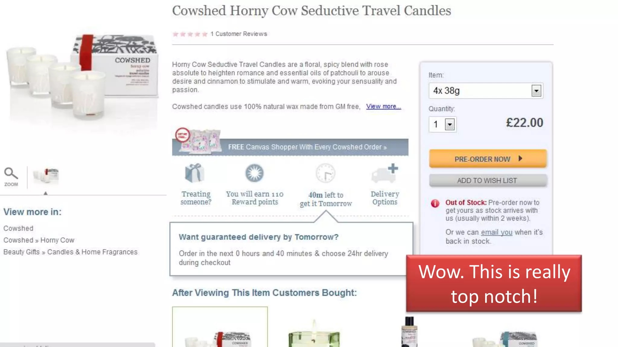 Wow. This is really
  top notch!
 